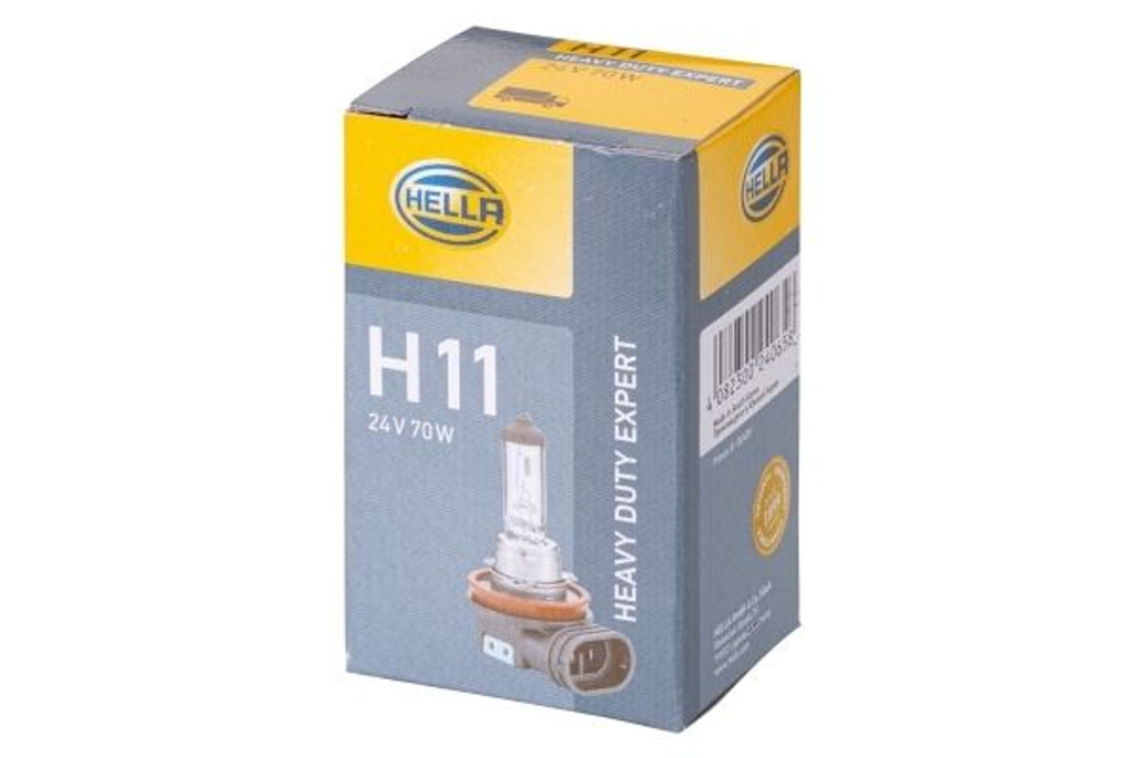 H11 halogen bulb headlight fog light Heavy Duty Expert range