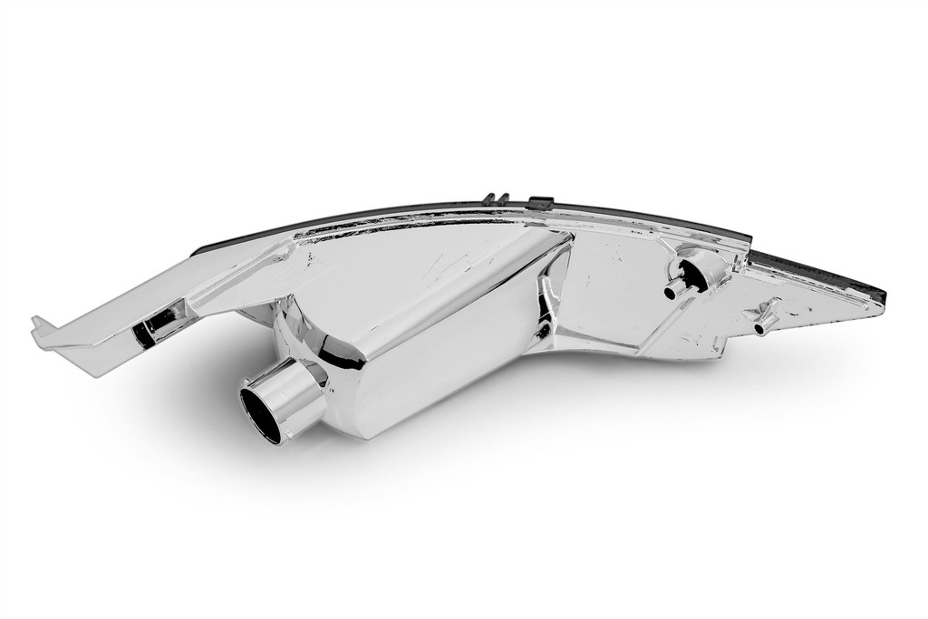 Rear fog reflector light set smoked Ford Fiesta 08-16