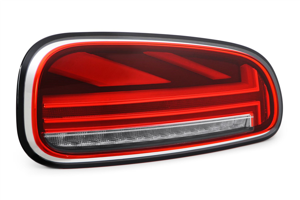 Rear light left LED chrome trim Mini Clubman 20-