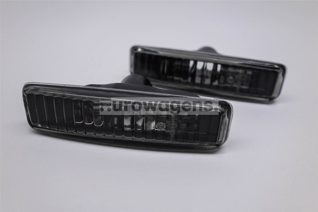 Side indicators set crystal black BMW 5 Series E39 96-03