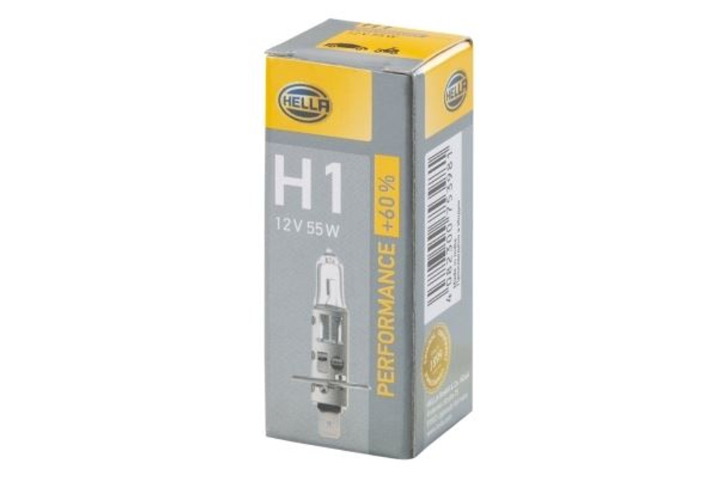 H1 halogen bulb headlight fog light Performance +60% range