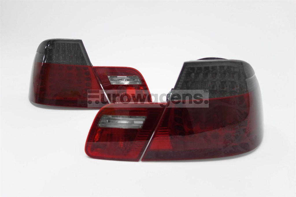 Rear lights set LED smoked red BMW 3 Series E46 98-03 Coupe