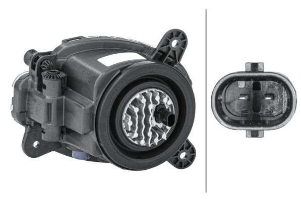 Fog light LED left black Seat Leon Sportstourer 20-
