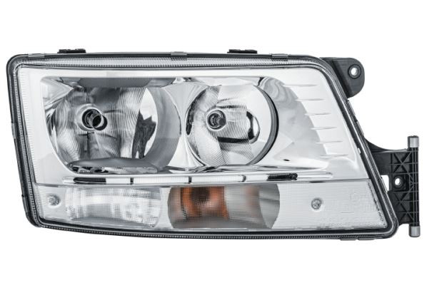 Headlight right chrome LED DRL MAN TGS TGX 