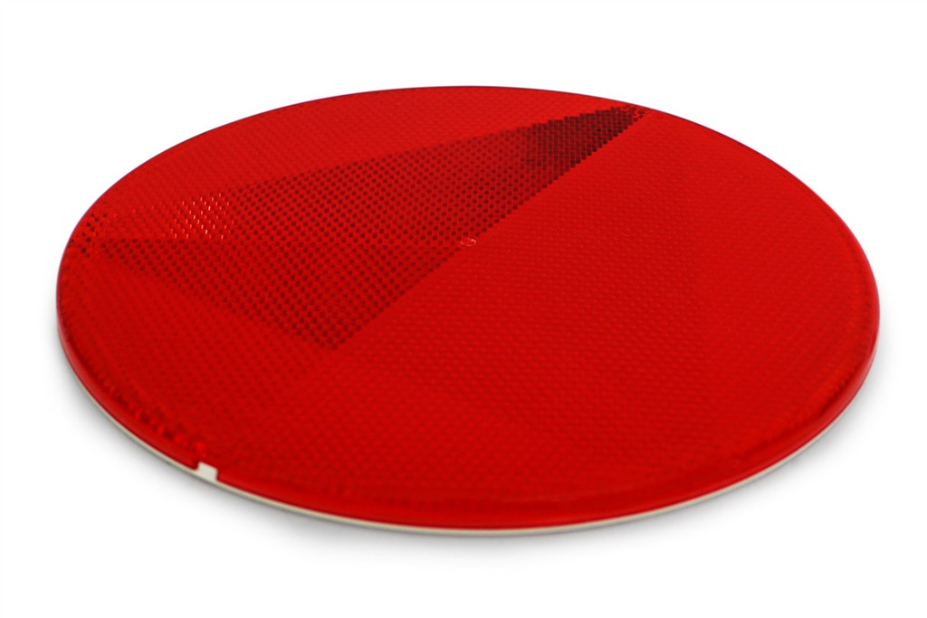 Reflector trailer tow caravan gatepost round triangle stick on