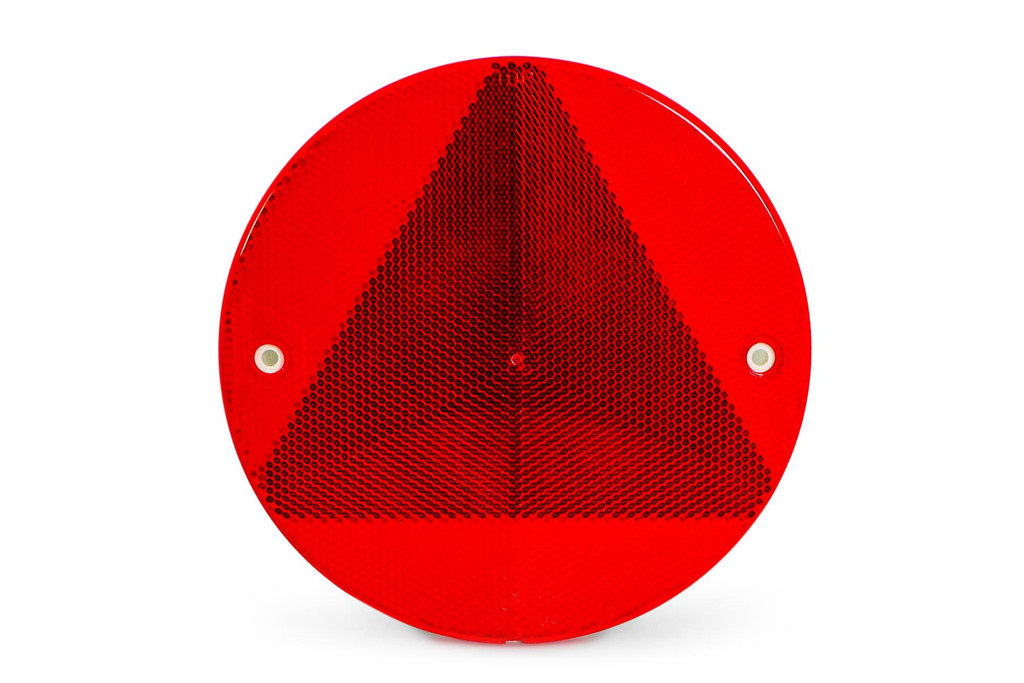 Reflector trailer tow caravan gatepost round triangle screw on