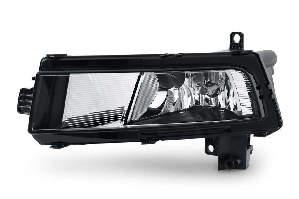 Fog light left chrome with bulb Volkswagen Touran 15-