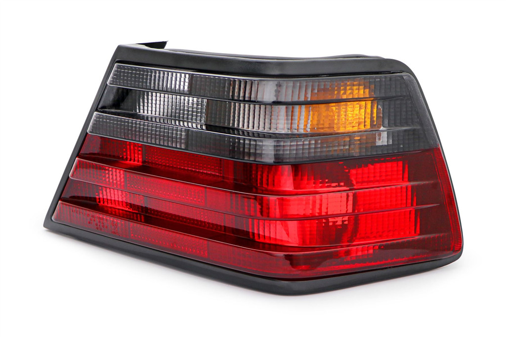 Rear light right smoked red Mercedes Benz E Class W124 85-93