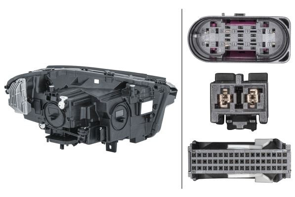 Headlight left LED Mercedes-Benz GLA 20-