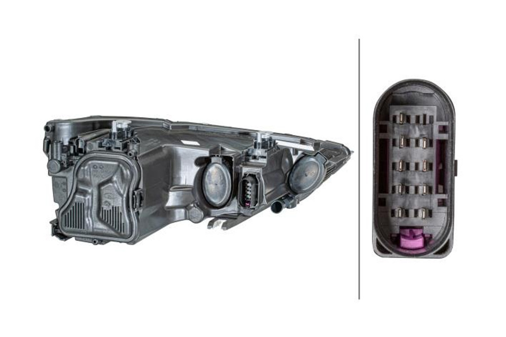 Audi A1 10-14 Headlight left