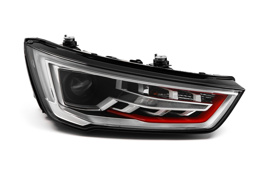 Headlight right Bi-xenon red trim Audi A1 S1 15-18