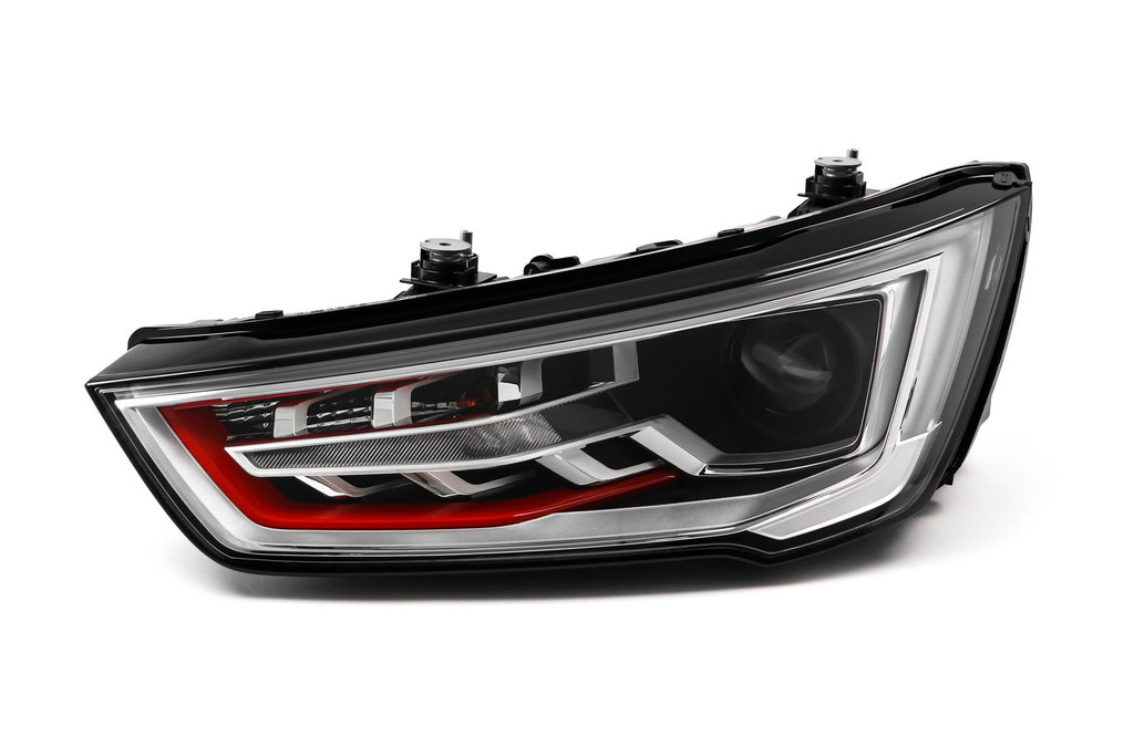 Headlight left Bi-xenon red trim Audi A1 S1 15-18