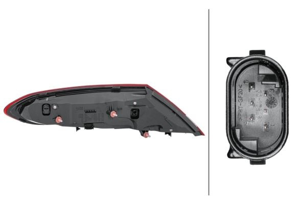 Rear light right LED Mercedes-Benz C Class Coupe Convertible 205 19-