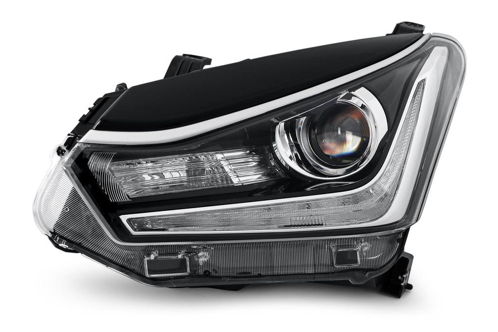 Headlight left black trim LED Isuzu D-Max 18-20 