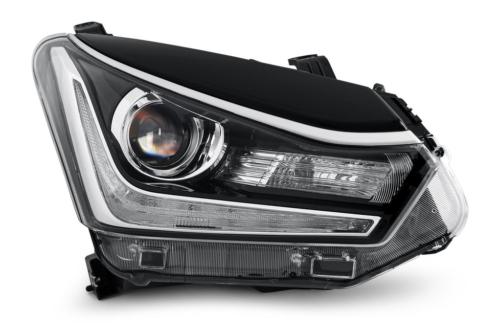 Headlight right black trim LED Isuzu D-Max 18-20