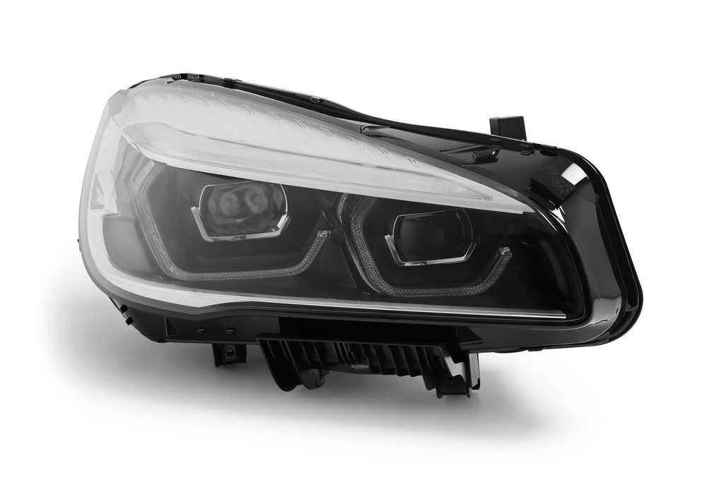 Headlight right black LED BMW 2 Series F45 Active Tourer 18- 
