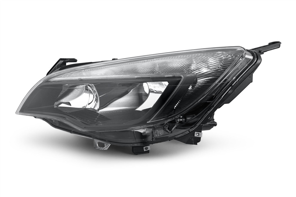 Headlight left black LED DRL Vauxhall Astra J 13-15