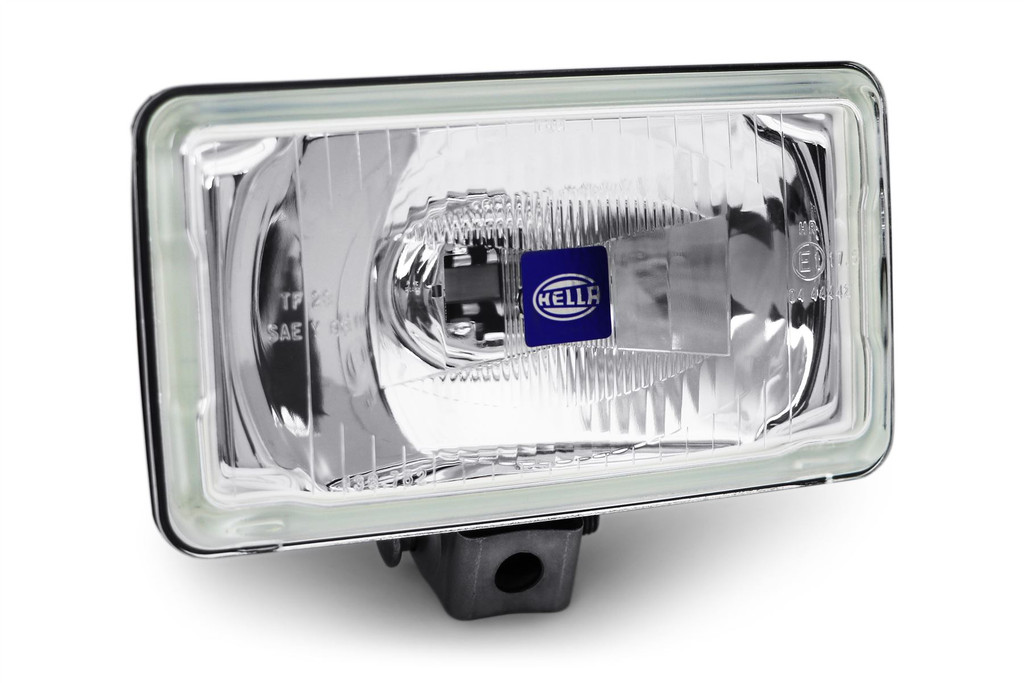 Spot Light Hella Comet 450 with bulbs wiring and protective cover set