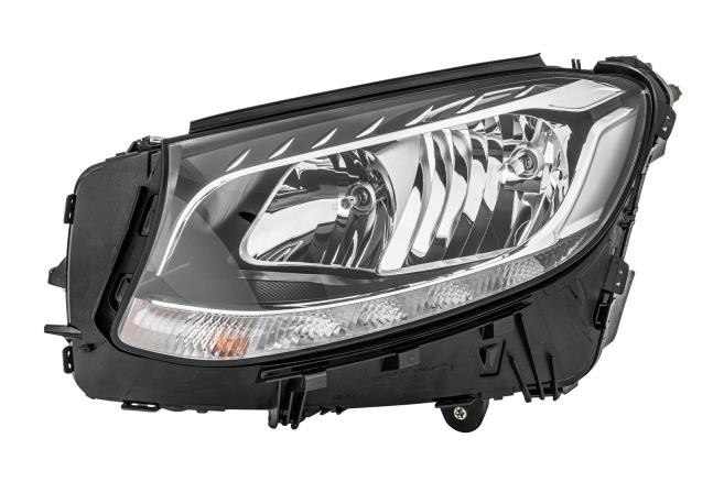 Headlight left halogen LED DRL Mercedes Benz GLC 15-18