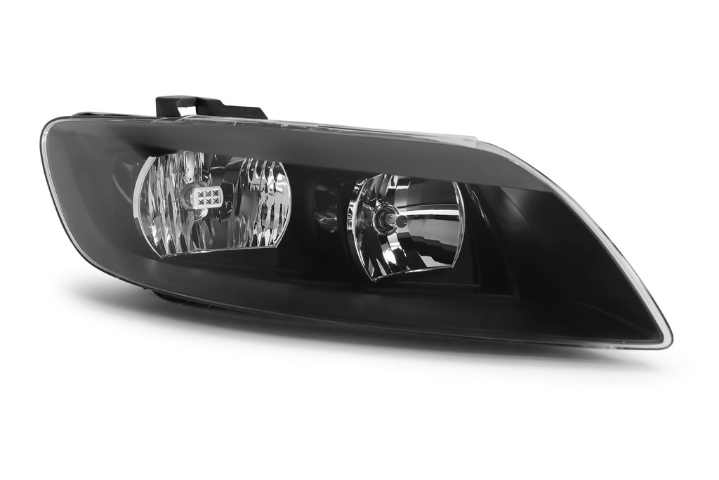 Headlight right black Audi Q7 06-09