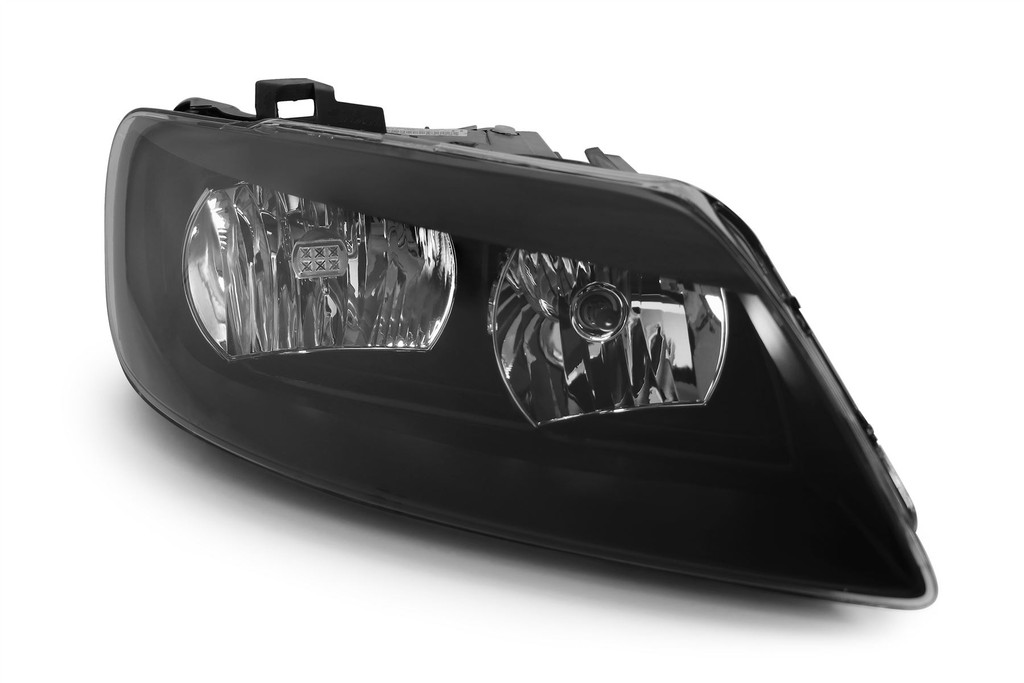 Headlight right black Audi Q7 06-09