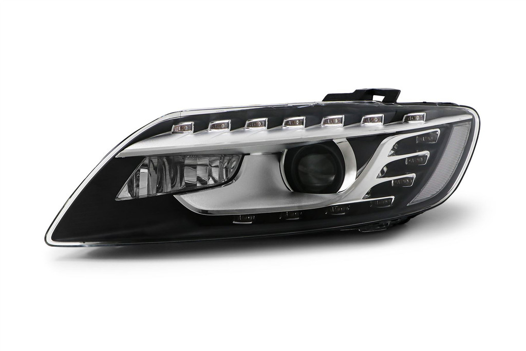 Headlight left Bi-xenon LED DRL Audi Q7 09-14