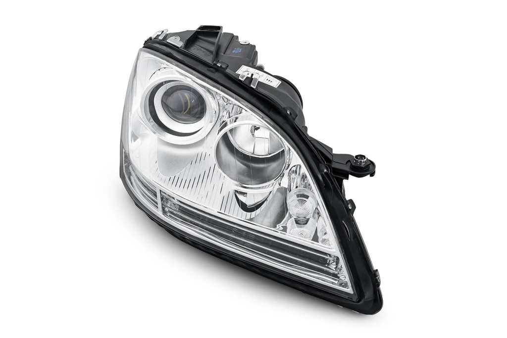 Headlight right chrome halogen Mercedes Benz M Class 05-08