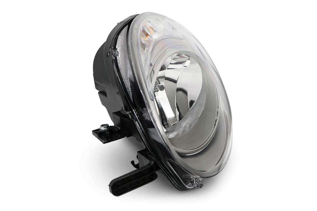 Headlight left black halogen Fiat 500L 17- 