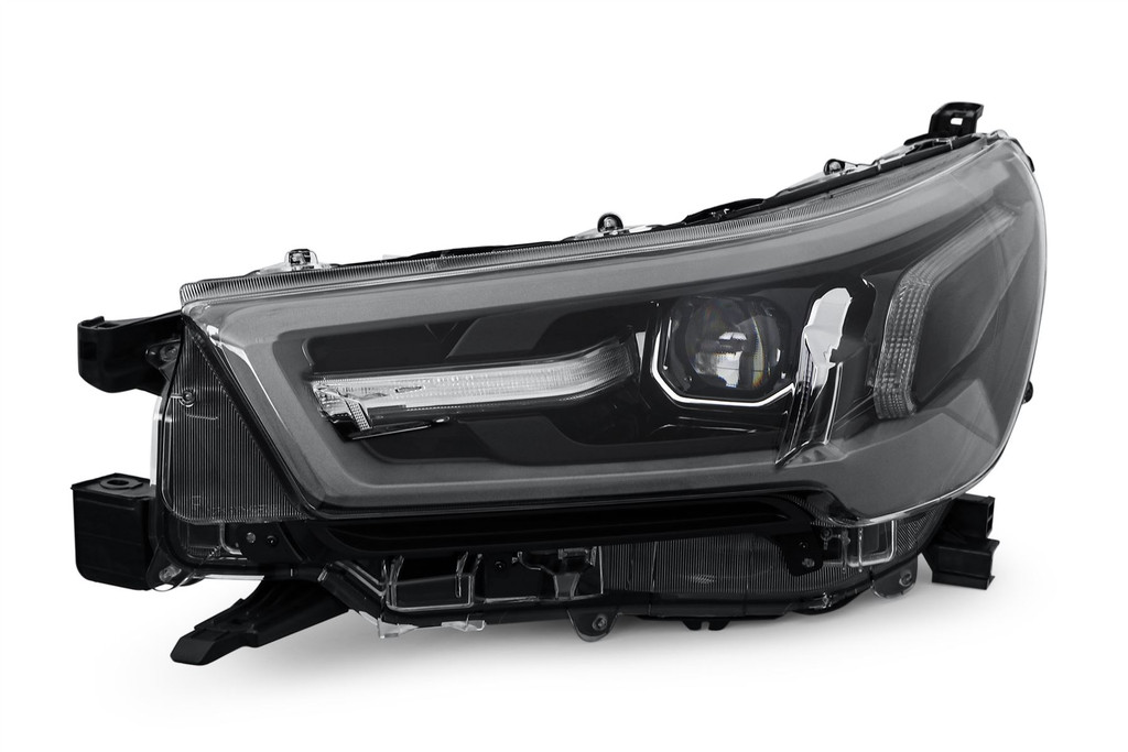 Headlight left LED black grey Toyota Hilux 20-