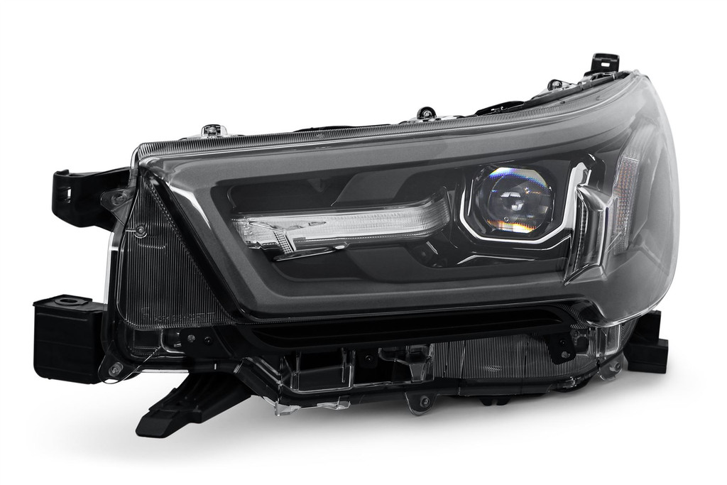 Headlight left LED black grey Toyota Hilux 20-