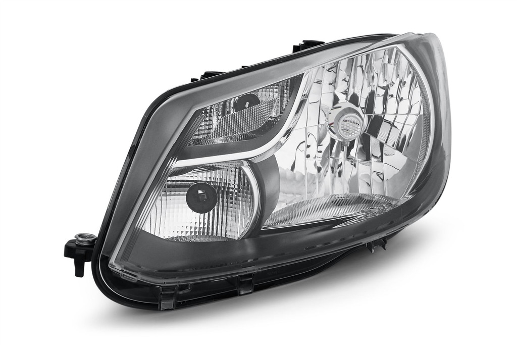 Headlight left single reflector Volkswagen Caddy 10-14 