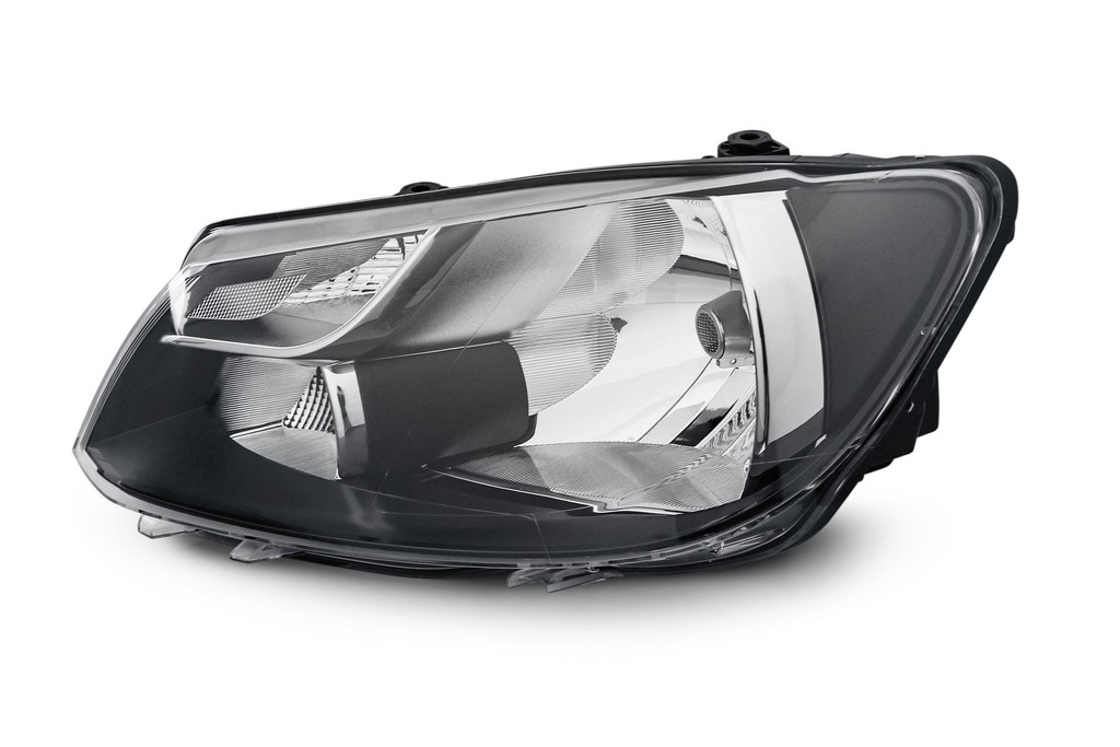 Headlight left single reflector Volkswagen Caddy 10-14 