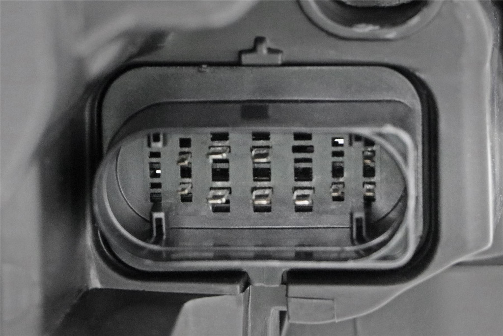 Headlight left chrome LED DRL Ford C-Max 15-