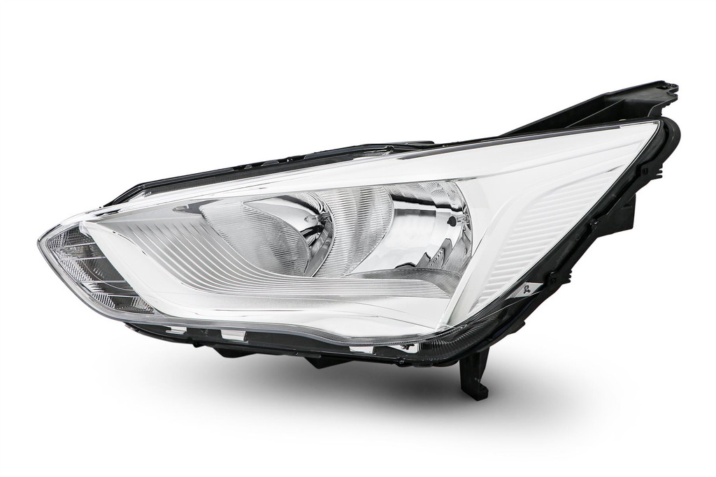 Headlight left chrome Ford C-Max 15-