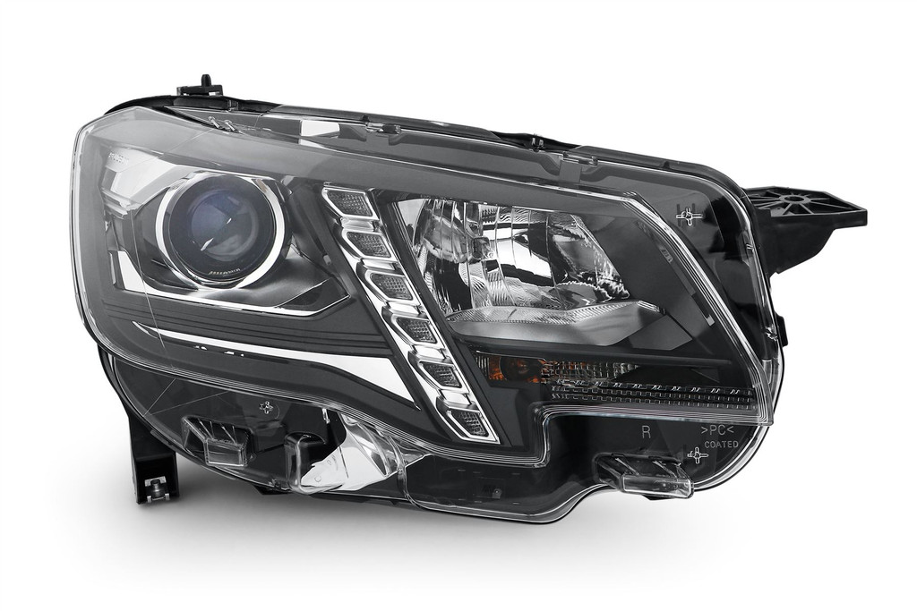 Headlight right LED DRL Peugeot Partner 18-