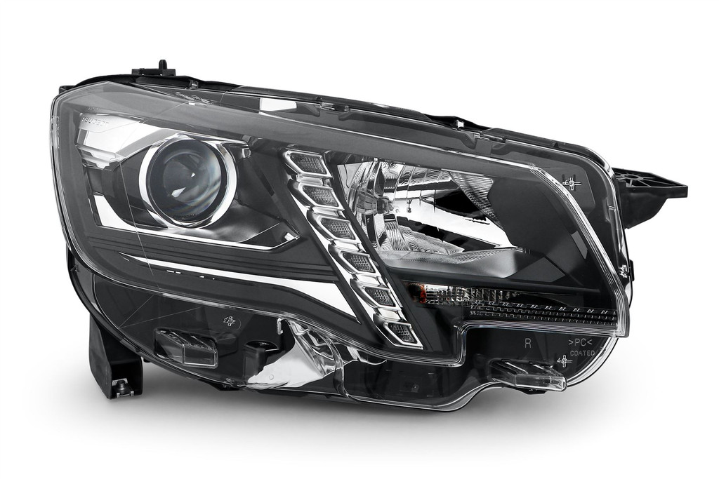 Headlight right LED DRL Peugeot Partner 18-