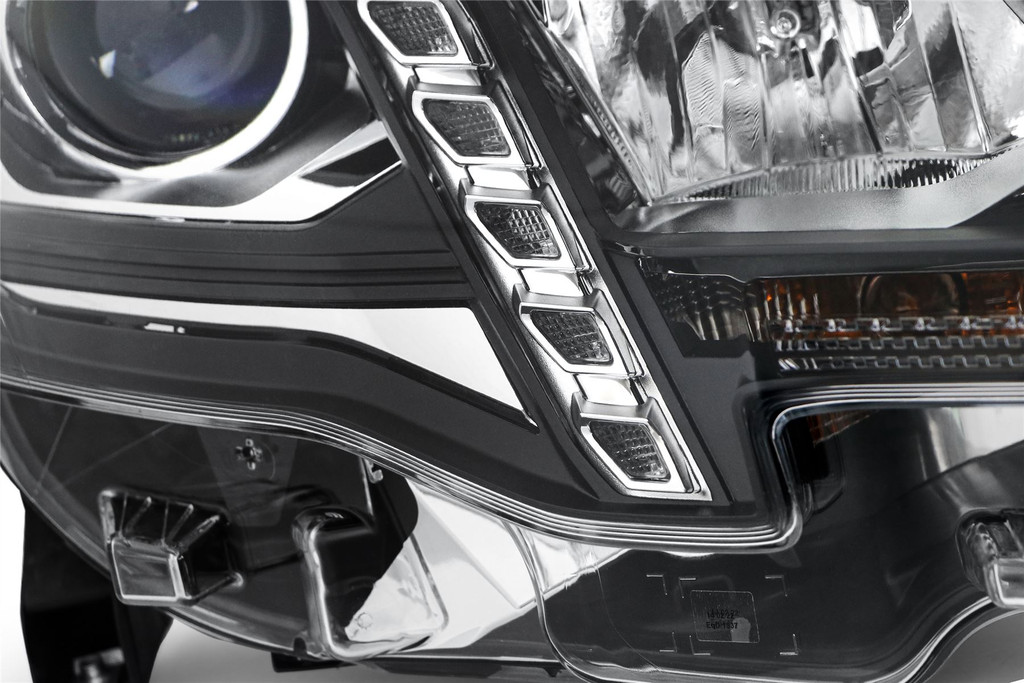 Headlight right LED DRL Peugeot Partner 18-