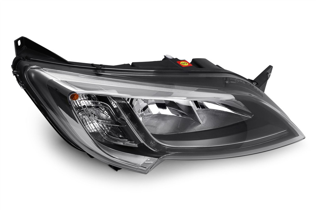Headlight right chrome LED DRL Fiat Ducato 14-