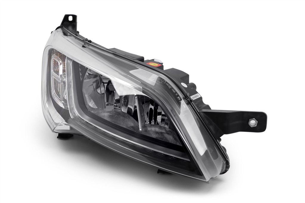 Headlight right chrome LED DRL Fiat Ducato 14-