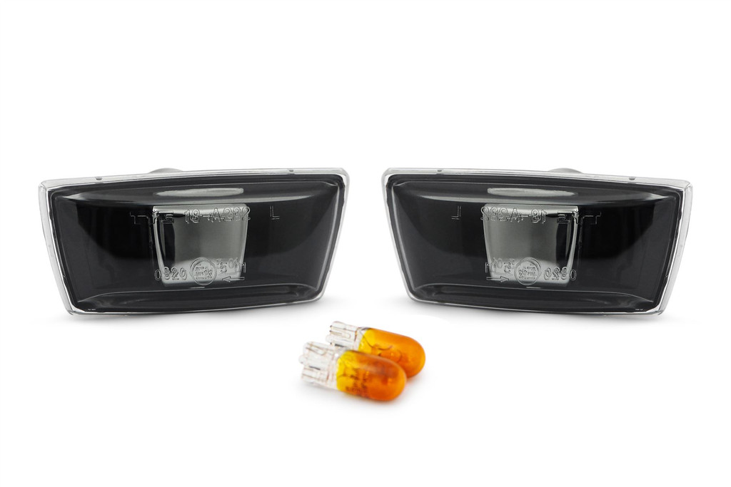 Side indicators set black Vauxhall Adam 12-19 