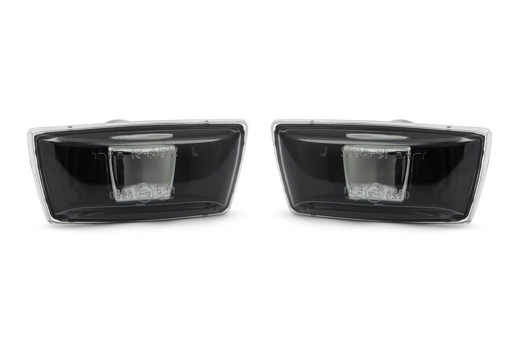 Side indicators set black Vauxhall Corsa E 15-19 