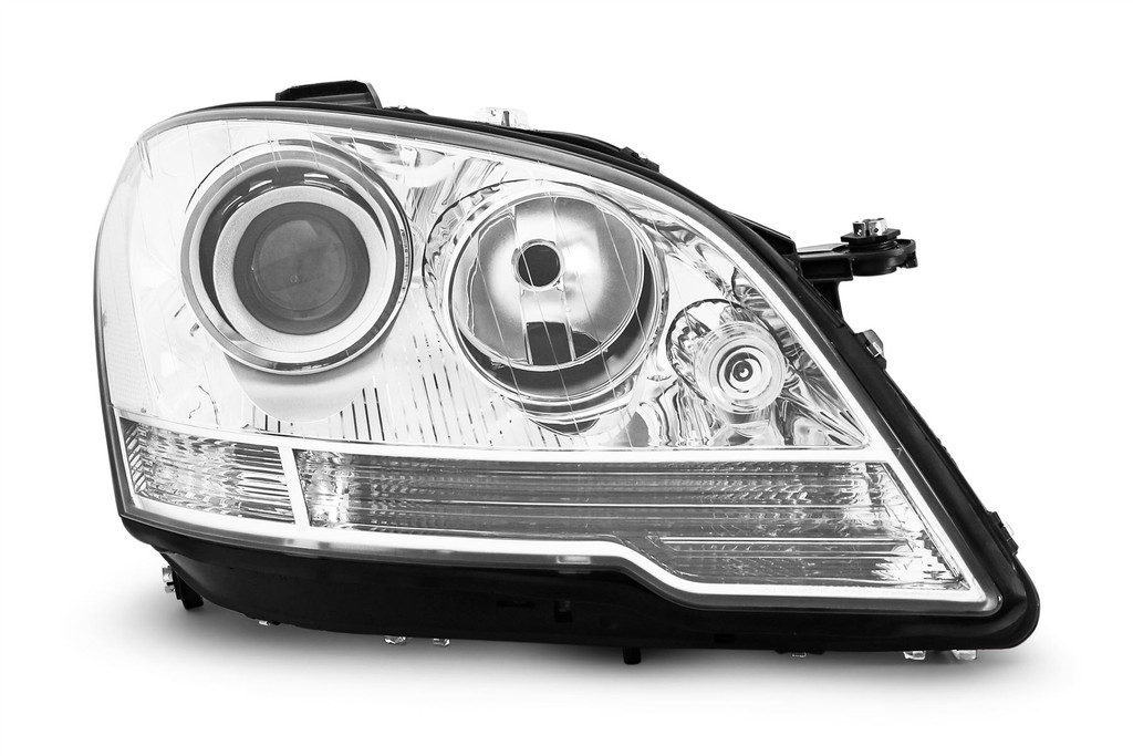 Headlight right halogen Mercedes Benz M Class W164 08-11