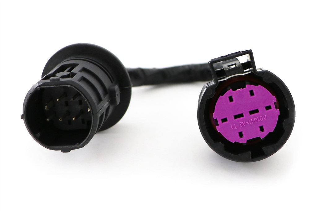 Connector cable adapter plug loom Citroen Relay 06-14 Purple Female 10746 to Male 11422