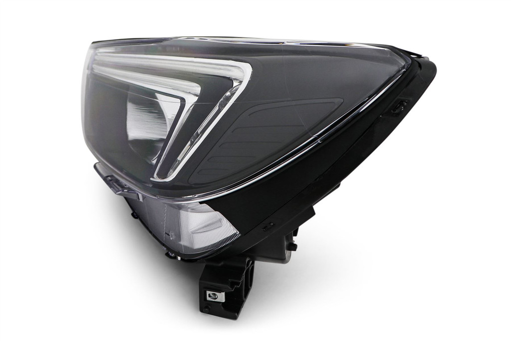 Headlight left halogen black LED DRL Vauxhall Mokka 16-19 