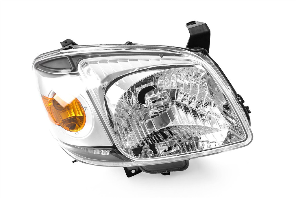 Headlight right black Mazda BT50 06-08