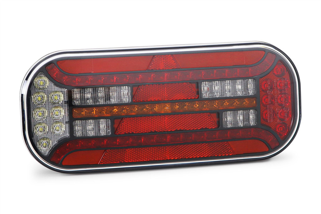 Rear light right LED triangle reflector 