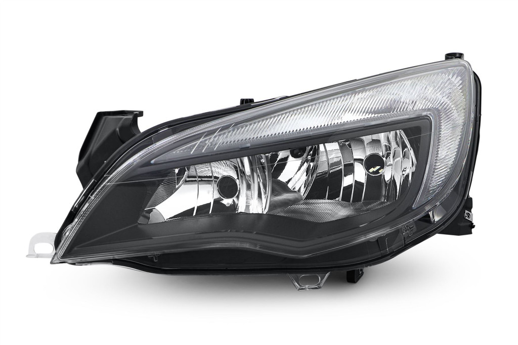 Headlight left black DRL Vauxhall Astra J MK6 13-15