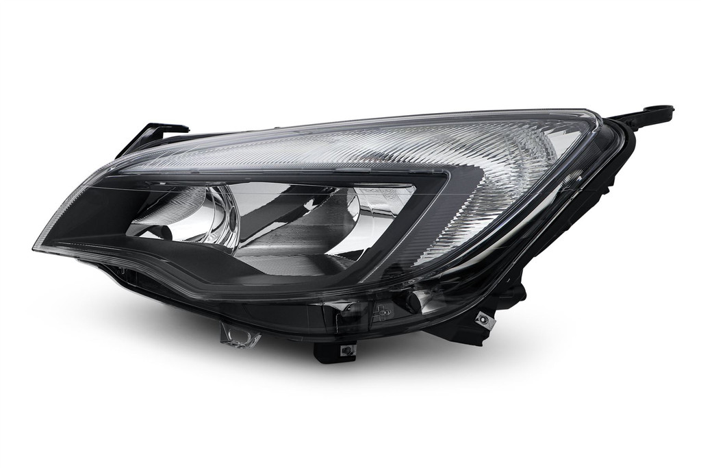Headlight left black DRL Vauxhall Astra J MK6 13-15