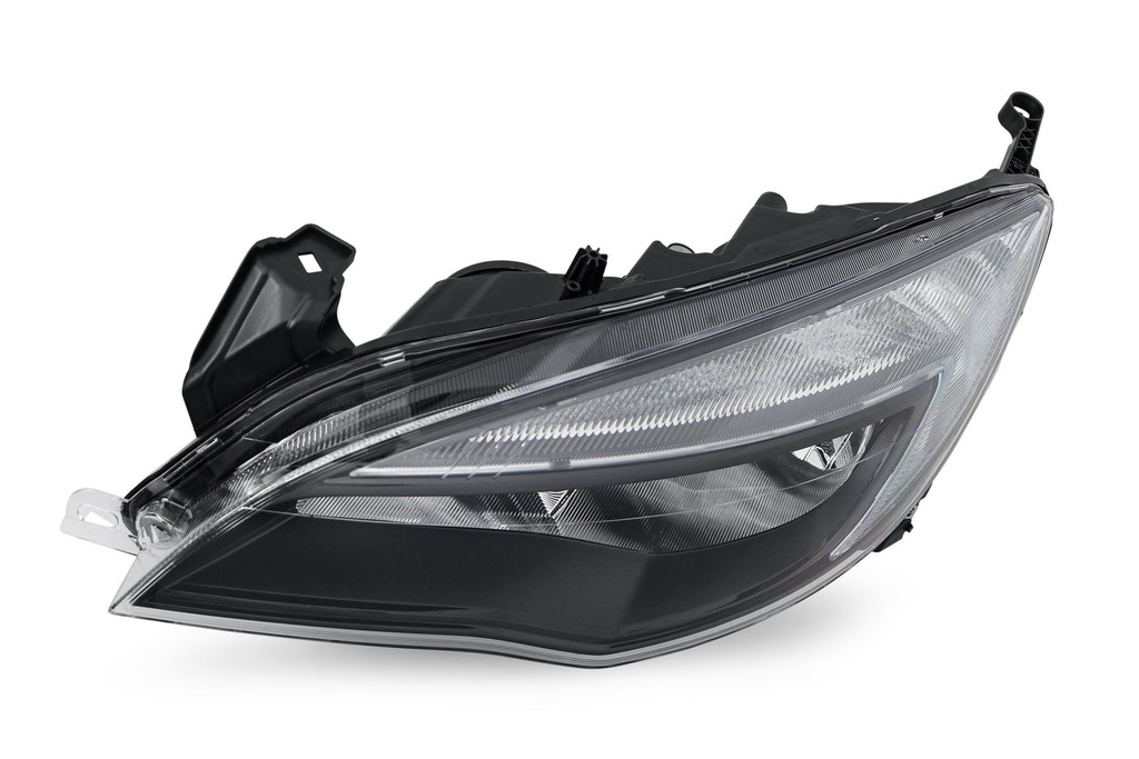 Headlight left black DRL Vauxhall Astra J MK6 13-15
