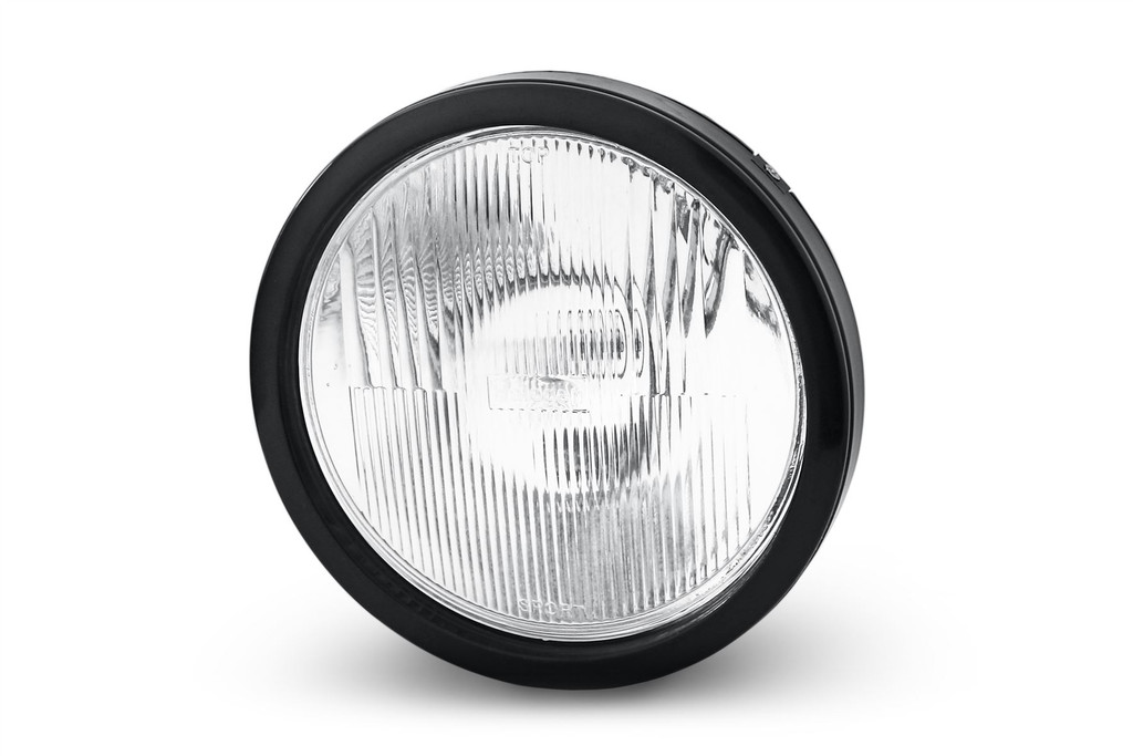 Spot light black plastic 220mm 